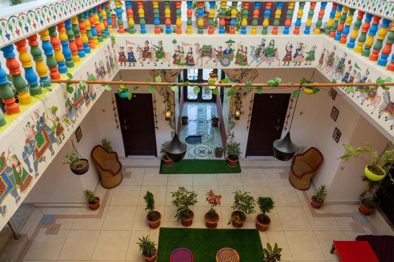 Hotel Tulsi Palace Pushkar Exteriör bild