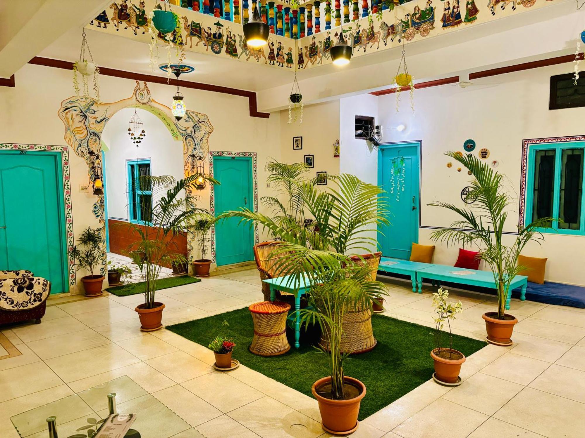 Hotel Tulsi Palace Pushkar Exteriör bild